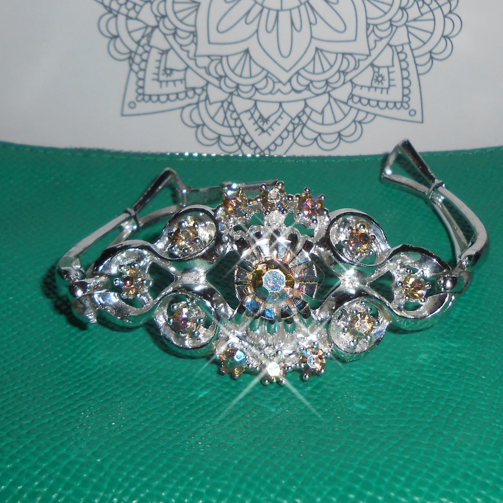 Vintage Rhinestone Bracelet